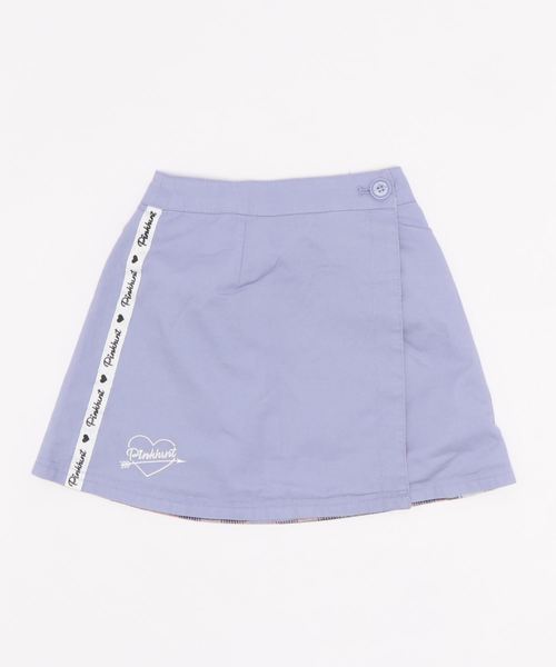 PINKHUNT(ピンクハント)の「PINKHUNT リバーシブルスカート 3501K(スカート・キッズ・ベージュ/パープル/ネイビー・120cm/130cm/140cm/150cm/160cm)」の3枚目の写真