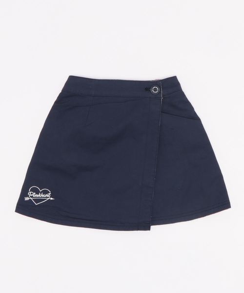 PINKHUNT(ピンクハント)の「PINKHUNT リバーシブルスカート 3501K(スカート・キッズ・ベージュ/パープル/ネイビー・120cm/130cm/140cm/150cm/160cm)」の2枚目の写真