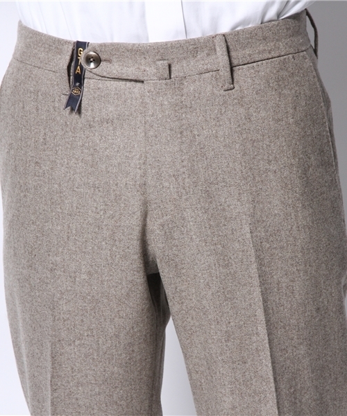 GTA（ジーティーアー）の「GTA / 別注"825"ライトフランネル(new model)（スラックス・メンズ・ベージュ/ネイビー/シルバー・48/44/50/46/42/52）」の22枚目の写真