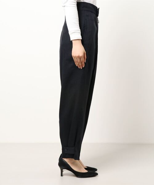 RITO（リト）の「【Rito(リト)】　ＨＩＧＨ　ＷＡＩＳＴ　パンツ（その他パンツ・レディース・ネイビー/ブラウン・38）」の3枚目の写真