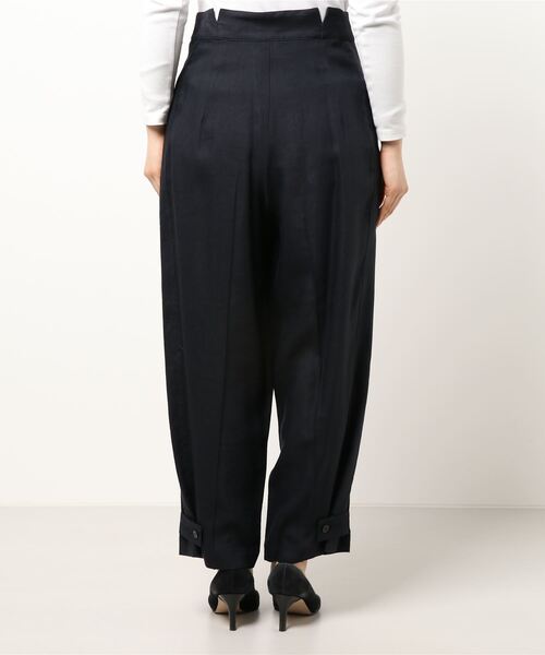 RITO（リト）の「【Rito(リト)】　ＨＩＧＨ　ＷＡＩＳＴ　パンツ（その他パンツ・レディース・ネイビー/ブラウン・38）」の4枚目の写真