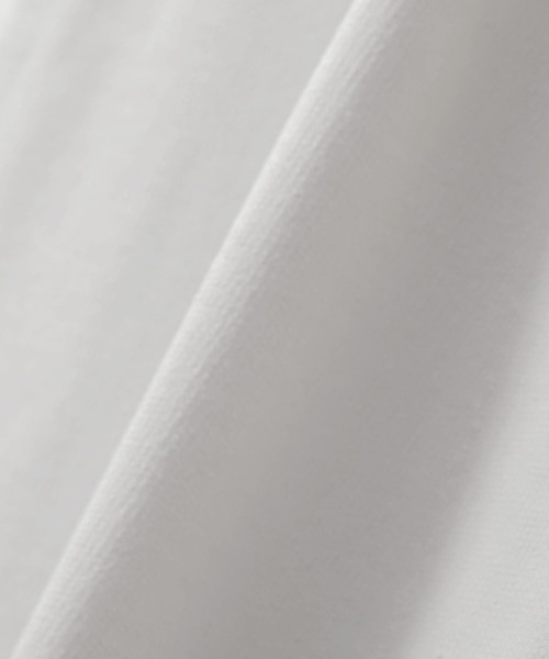 MinoriTY（マイノリティ）の「メンズ5分袖ビッグシルエットガゼットTシャツ（Tシャツ/カットソー・メンズ・ピンク/ベージュ/サックスブルー/ホワイト/ラベンダー/ブラック・FREE）」の19枚目の写真