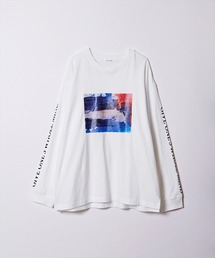 REDYAZEL | アートフォトプリントロングスリーブＴシャツ(Tシャツ/カットソー)