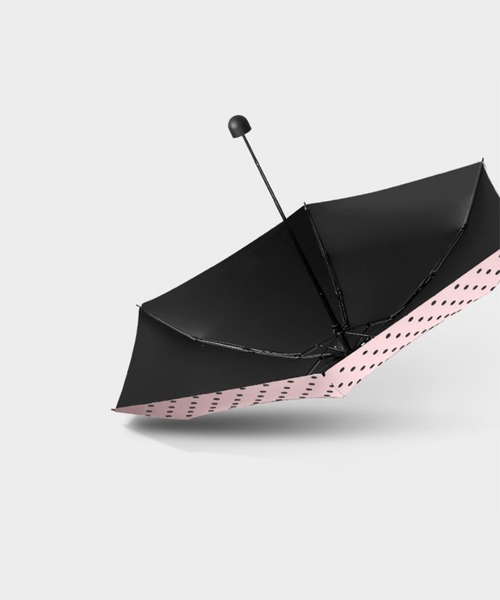 aimoha（アイモハ）の「UVカット99％　晴雨兼用　18cm　超mini　折りたたみ傘（折りたたみ傘・レディース・ホワイト/ブラック/カーキ/ピンク/グリーン/ライトグリーン/ワインレッド・19）」の17枚目の写真