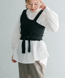 《WEB限定》ワンショルネックビスチェ