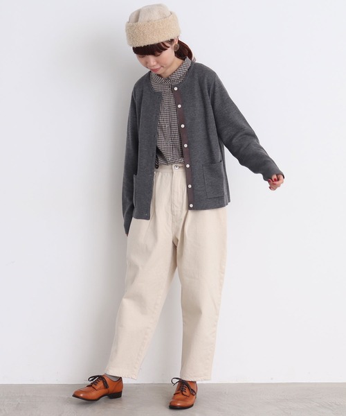 machatt マチャット タック テーパード デニム 38 アイボリー machatt マチャット タック テーパード デニム 38 アイボリー