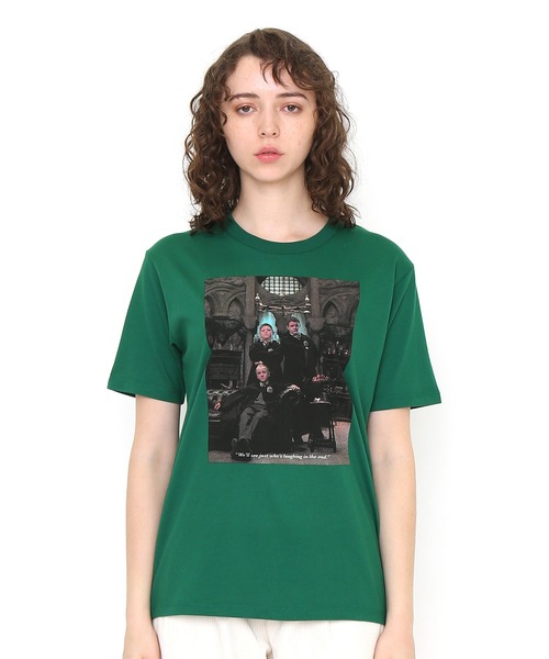 tシャツ 「Harry Potter」 マルフォイ フォトTシャツ/ハリーポッター レディース FREAK'S STORE tシャツ 「Harry Potter」 マルフォイ フォトT