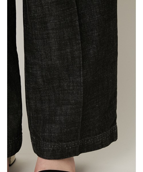 LILY BROWN（リリーブラウン）の「カルゼデニムオールインワン（サロペット/オーバーオール・レディース・オフホワイト/ブルー/ブラック・0/1）」の14枚目の写真