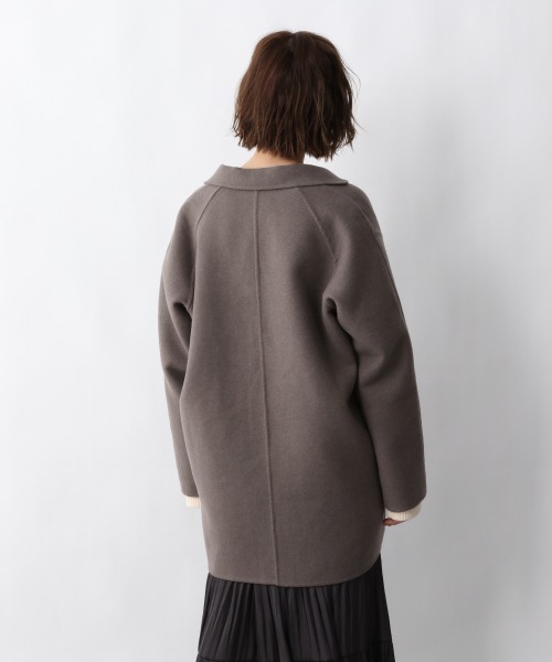 A part by（アパートバイ）の「WPジャケットコート　926570（テーラードジャケット・レディース・ライトグレー/アイボリー/ブラウン系その他・FREE）」の15枚目の写真