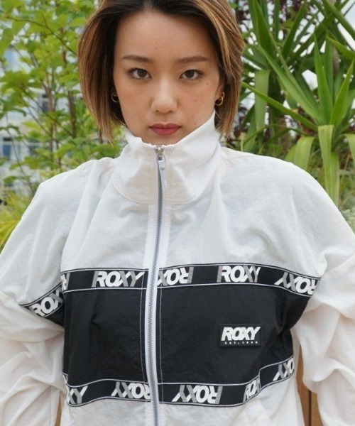 セール】SHUFFLE STAND/ロキシー ナイロンジャケット ブルゾン