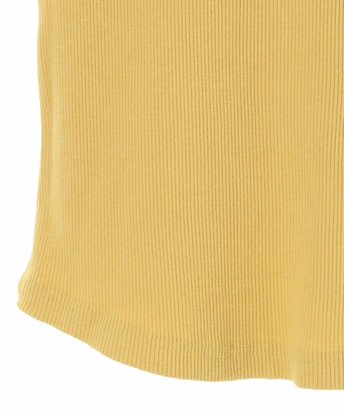 FRUIT OF THE LOOM(フルーツオブザルーム)の「カップ付きリブタンクトップ / インナー / コットン / 伸縮性(タンクトップ・レディース・マスタード/カーキ/ブラック/ブラウン/ホワイト・M)」の8枚目の写真