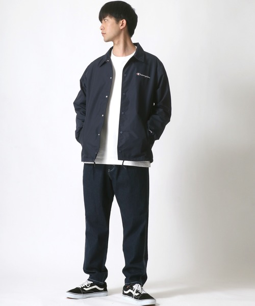Dickies（ディッキーズ）の「Dickies/ディッキーズ 別注 ヘビーツイル タックワイドパンツ/ルーズテーパードペインターパンツ/ワークパンツ/イージーパンツ（チノパンツ・メンズ・オリーブ/インディゴブルー/アイボリー/ライトインディゴブルー/ブラック・M/L/XL）」の8枚目の写真