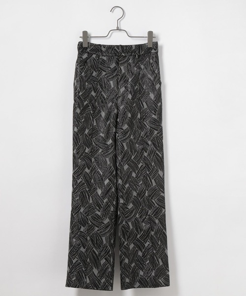 PAGEBOY（ページボーイ）の「【CORE】リーフジャガードパンツ（その他パンツ・レディース・ブラック/ベージュ・SMALL/MEDIUM）」の14枚目の写真