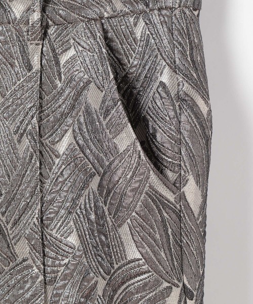 PAGEBOY（ページボーイ）の「【CORE】リーフジャガードパンツ（その他パンツ・レディース・ブラック/ベージュ・SMALL/MEDIUM）」の9枚目の写真