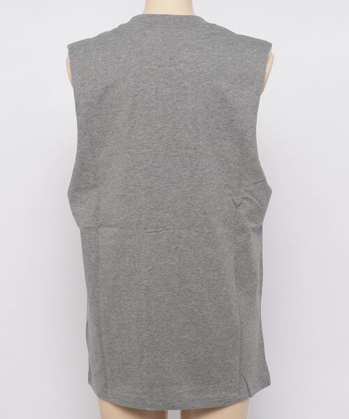 RVCA（ルーカ）の「RVCA/ルーカ  ビッグシルエット  カレッジ風ロゴタンクトップ   BB043-382（タンクトップ・レディース・ホワイト/グレー/カーキ/ブラック・S/XS）」の6枚目の写真