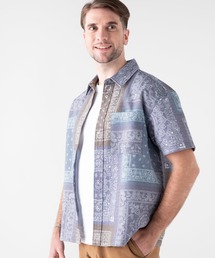 KRIFF MAYER | さらっとエアー半袖柄シャツ(シャツ/ブラウス)