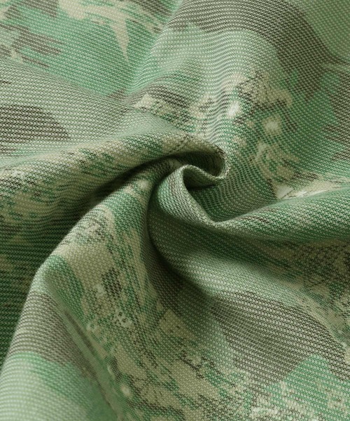 KRIFF MAYER（クリフメイヤー）の「さらっとエアー半袖柄シャツ（シャツ/ブラウス・メンズ・オリーブ/ダークネイビー/ロイヤルブルー・X-LARGE/LARGE/SMALL/MEDIUM）」の9枚目の写真