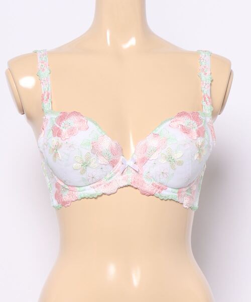 TRIUMPH(トリンプ)の「【WEB限定価格】トリンプ AC006 ブラジャー 37-1【B,C,D,Eカップ】WHU 37 Y0 S6 RL1(ブラジャー・レディース・グリーン/ブルー/ホワイト・D75/C70/B70/C65/C80/B75/D65/E75/C75/B80/E70/D70/D80)」の8枚目の写真