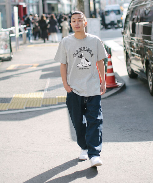 fLAnsisCA（フランシスカ）の「FLANSISCA / プリント Tシャツ ①（Tシャツ/カットソー・メンズ・ホワイト/グレー・SMALL/MEDIUM/LARGE/X-LARGE）」の14枚目の写真