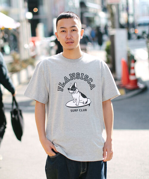 fLAnsisCA（フランシスカ）の「FLANSISCA / プリント Tシャツ ①（Tシャツ/カットソー・メンズ・ホワイト/グレー・SMALL/MEDIUM/LARGE/X-LARGE）」の19枚目の写真