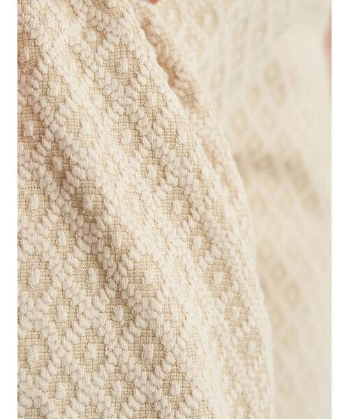 earth music&ecology(アースミュージックアンドエコロジー)の「幾何柄ジャガードパンツ *(その他パンツ・レディース・グレー/ベージュ・FREE)」の15枚目の写真