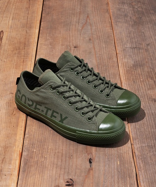 CONVERSE ALL STAR(コンバースオールスター)の「CONVERSE ALL STAR 100 GORE-TEX SIDELOGO MN OX (コンバース A)(スニーカー・レディース・オリーブ・30/24/28/22/29/22.5/24.5/27/27.5/25.5/25/23/23.5/26/26.5)」の15枚目の写真