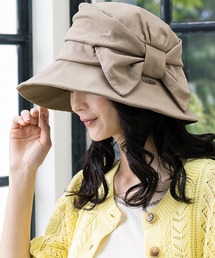 QUEENHEAD（クイーンヘッド）の「外せるあご紐付き サイドリボンUVハット（ハット）」