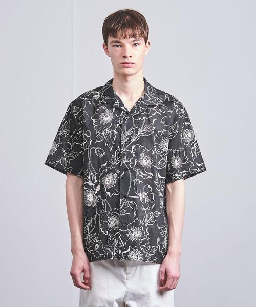 VALET/バレット（バレット）の「＜VALET（バレット）＞ プリント オーバーサイズ  ショートスリーブ シャツ（シャツ/ブラウス・メンズ・ブラック・MEDIUM/LARGE）」の6枚目の写真