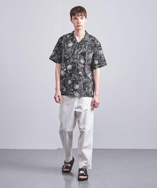 VALET/バレット（バレット）の「＜VALET（バレット）＞ プリント オーバーサイズ  ショートスリーブ シャツ（シャツ/ブラウス・メンズ・ブラック・MEDIUM/LARGE）」の3枚目の写真