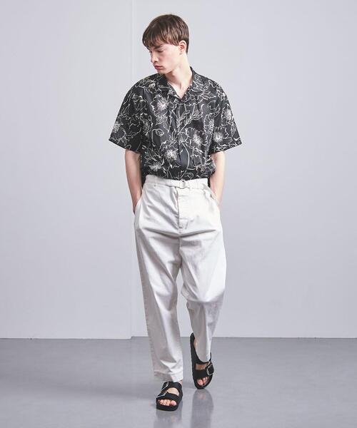 VALET/バレット（バレット）の「＜VALET（バレット）＞ プリント オーバーサイズ  ショートスリーブ シャツ（シャツ/ブラウス・メンズ・ブラック・MEDIUM/LARGE）」の5枚目の写真