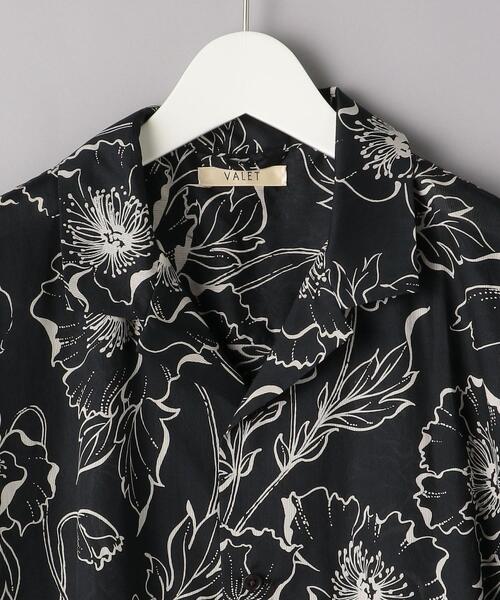 VALET/バレット（バレット）の「＜VALET（バレット）＞ プリント オーバーサイズ  ショートスリーブ シャツ（シャツ/ブラウス・メンズ・ブラック・MEDIUM/LARGE）」の10枚目の写真