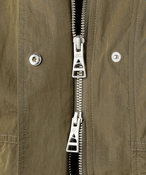 Cape HEIGHTS（ケープハイツ）の「【Cape HEIGHTS/ケープハイツ】 ROSE CLIFF ジャケット #CHW 111701121（ブルゾン・レディース・サックスブルー/ブラック/オリーブ・SMALL）」の11枚目の写真