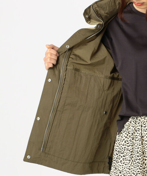 Cape HEIGHTS（ケープハイツ）の「【Cape HEIGHTS/ケープハイツ】 ROSE CLIFF ジャケット #CHW 111701121（ブルゾン・レディース・サックスブルー/ブラック/オリーブ・SMALL）」の15枚目の写真