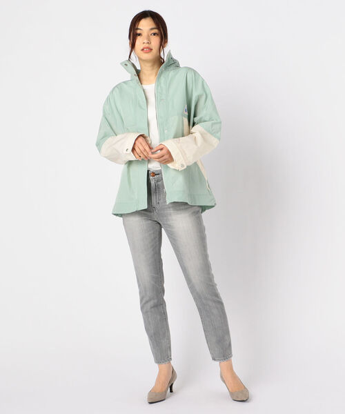 Cape HEIGHTS（ケープハイツ）の「【Cape HEIGHTS/ケープハイツ】 ROSE CLIFF ジャケット #CHW 111701121（ブルゾン・レディース・サックスブルー/ブラック/オリーブ・SMALL）」の19枚目の写真