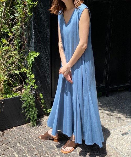 AZUL ENCANTO（アズールエンカント）の「UVネック 2WAY ワンピース（ワンピース・レディース・ブラック/ダークブラウン/ブルー/グリーン系その他・FREE）」の11枚目の写真