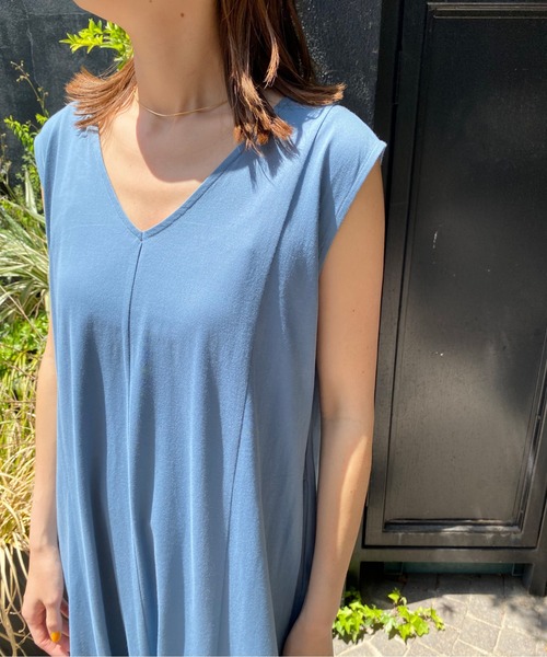 AZUL ENCANTO（アズールエンカント）の「UVネック 2WAY ワンピース（ワンピース・レディース・ブラック/ダークブラウン/ブルー/グリーン系その他・FREE）」の15枚目の写真