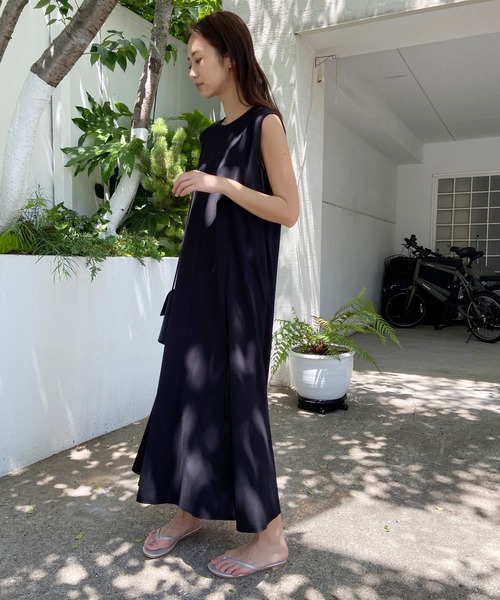 AZUL ENCANTO（アズールエンカント）の「UVネック 2WAY ワンピース（ワンピース・レディース・ブラック/ダークブラウン/ブルー/グリーン系その他・FREE）」の10枚目の写真