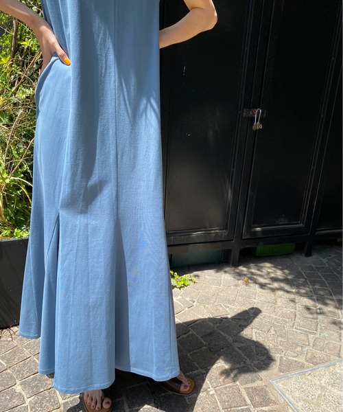 AZUL ENCANTO（アズールエンカント）の「UVネック 2WAY ワンピース（ワンピース・レディース・ブラック/ダークブラウン/ブルー/グリーン系その他・FREE）」の17枚目の写真