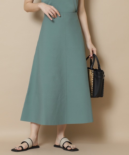 N.（N. Natural Beauty Basic）（エヌエヌナチュラルビューティーベーシック）の「◆ハイネックノースリーブセットアップ（ワンピース・レディース・パープル/ブラウン/グリーン/グレイッシュベージュ・MEDIUM）」の13枚目の写真