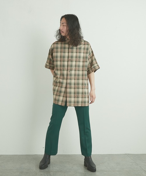 Lui's（ルイス）の「NEWセミフレアパンツ（スラックス・メンズ・ブラック/グリーン/ブルー・SMALL/MEDIUM）」の16枚目の写真