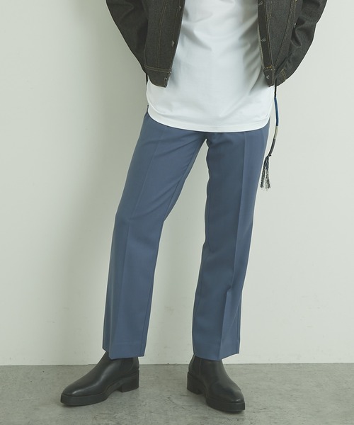 Lui's（ルイス）の「NEWセミフレアパンツ（スラックス・メンズ・ブラック/グリーン/ブルー・SMALL/MEDIUM）」の7枚目の写真