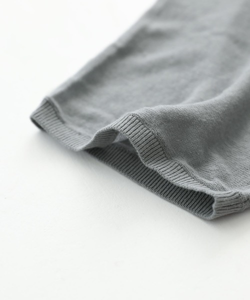 n'OrLABEL（ノアールレーベル）の「【機能素材】『五分袖ドルマンカーディガン』（カーディガン/ボレロ・レディース・グリーン/ラベンダー/グレー/ベージュ/ブラック/グレイッシュベージュ/ネイビー/イエロー/ブルー/ピンク/グレイッシュブルー/ミント/スモークピンク/ピーコックグリーン系/ピンク系/オレンジ・FREE）」の19枚目の写真