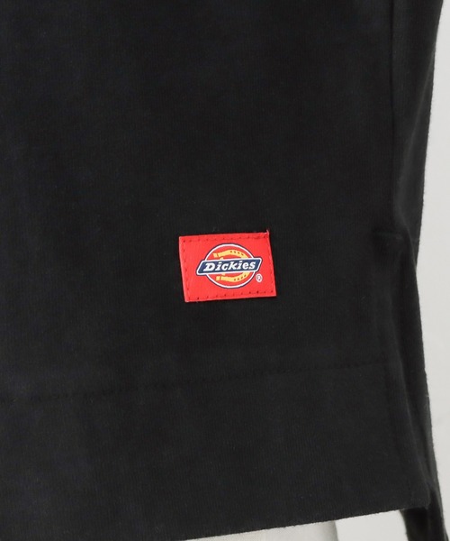 Dickies(ディッキーズ)の「Dickies ディッキーズ レイヤードが楽しめるアンサンブル 七分袖Tシャツ(Tシャツ/カットソー・レディース・ブラック/ベージュ/カーキ/オレンジ・フリー)」の18枚目の写真
