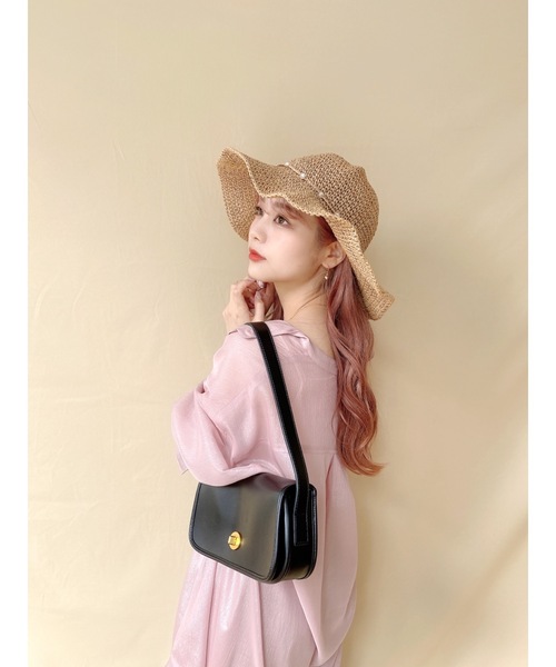 JUMELLE（ジュメロ）の「ブラックフラワーバッグ（ショルダーバッグ・レディース・A・FREE）」の8枚目の写真