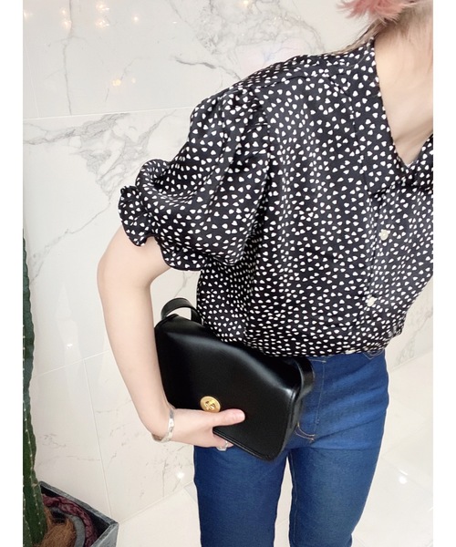 JUMELLE（ジュメロ）の「ブラックフラワーバッグ（ショルダーバッグ・レディース・A・FREE）」の19枚目の写真