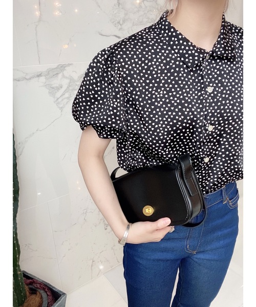 JUMELLE（ジュメロ）の「ブラックフラワーバッグ（ショルダーバッグ・レディース・A・FREE）」の20枚目の写真