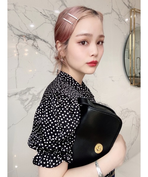 JUMELLE（ジュメロ）の「ブラックフラワーバッグ（ショルダーバッグ・レディース・A・FREE）」の10枚目の写真