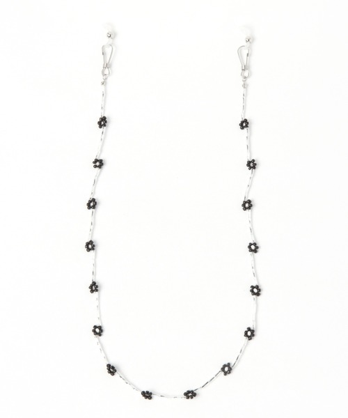 Me%(ミィパーセント)の「タケビーズマルチストラップ(ネックレス・レディース・ホワイト/サックスブルー/ブラック・FREE)」の18枚目の写真