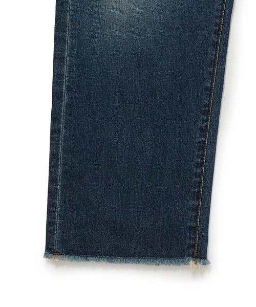 ADAM ET ROPE'（アダムエロペ）の「カットオフ ライトオンス アンクル デニムパンツ（デニムパンツ・メンズ・インディゴブルー・S/M/L/XL）」の6枚目の写真