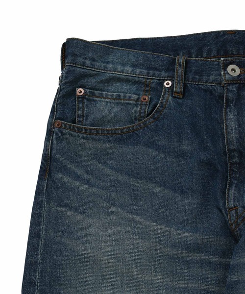 ADAM ET ROPE'（アダムエロペ）の「カットオフ ライトオンス アンクル デニムパンツ（デニムパンツ・メンズ・インディゴブルー・S/M/L/XL）」の3枚目の写真